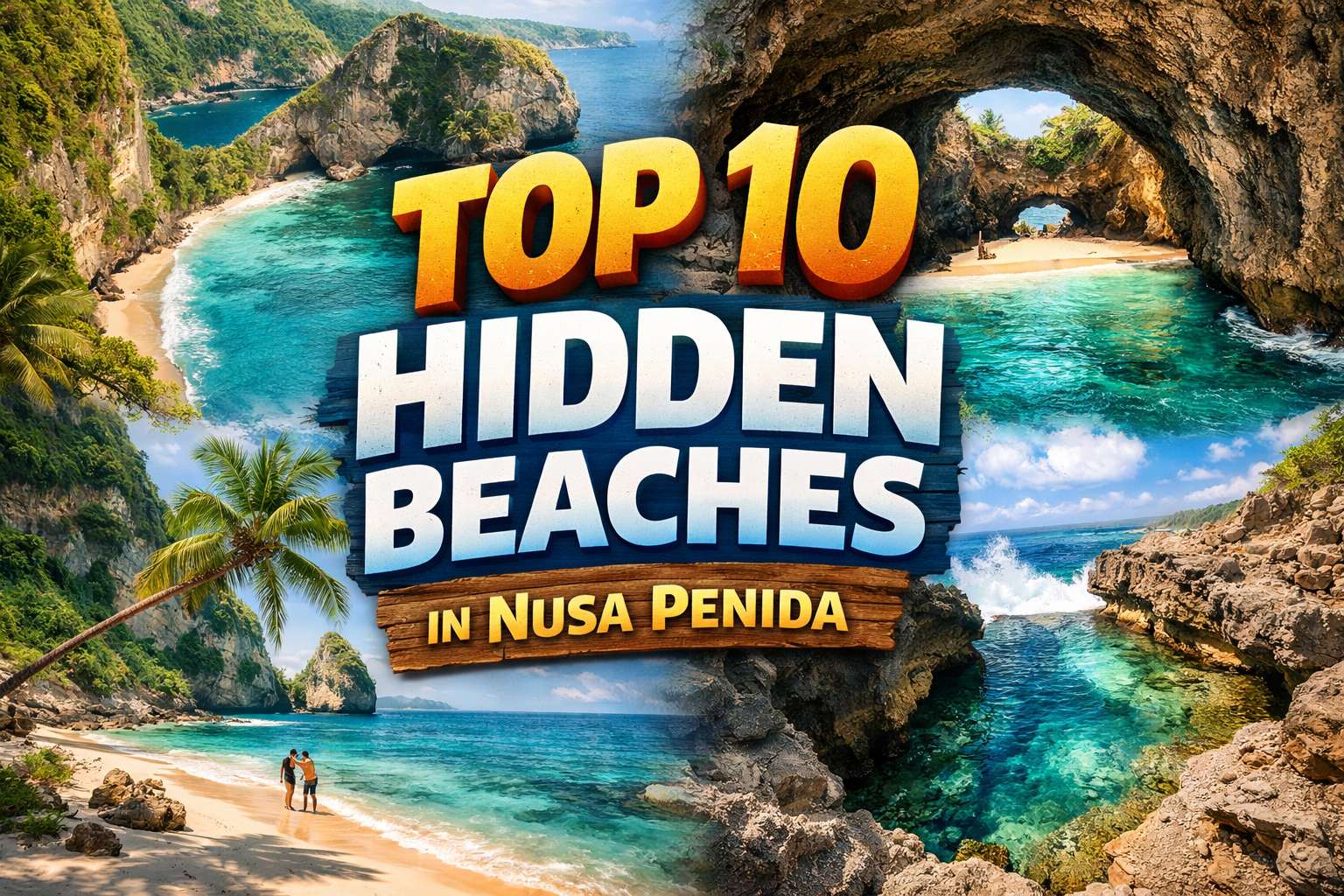 Top 10 Hidden Beaches in Nusa Penida